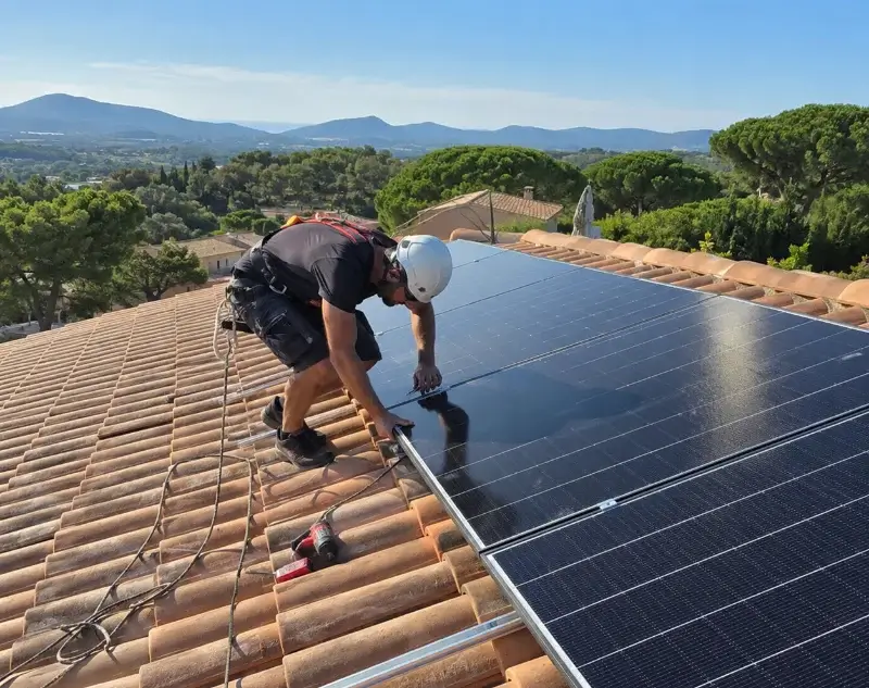 Installateur panneaux solaires Laure-Minervois — pose photovoltaïque sur toiture